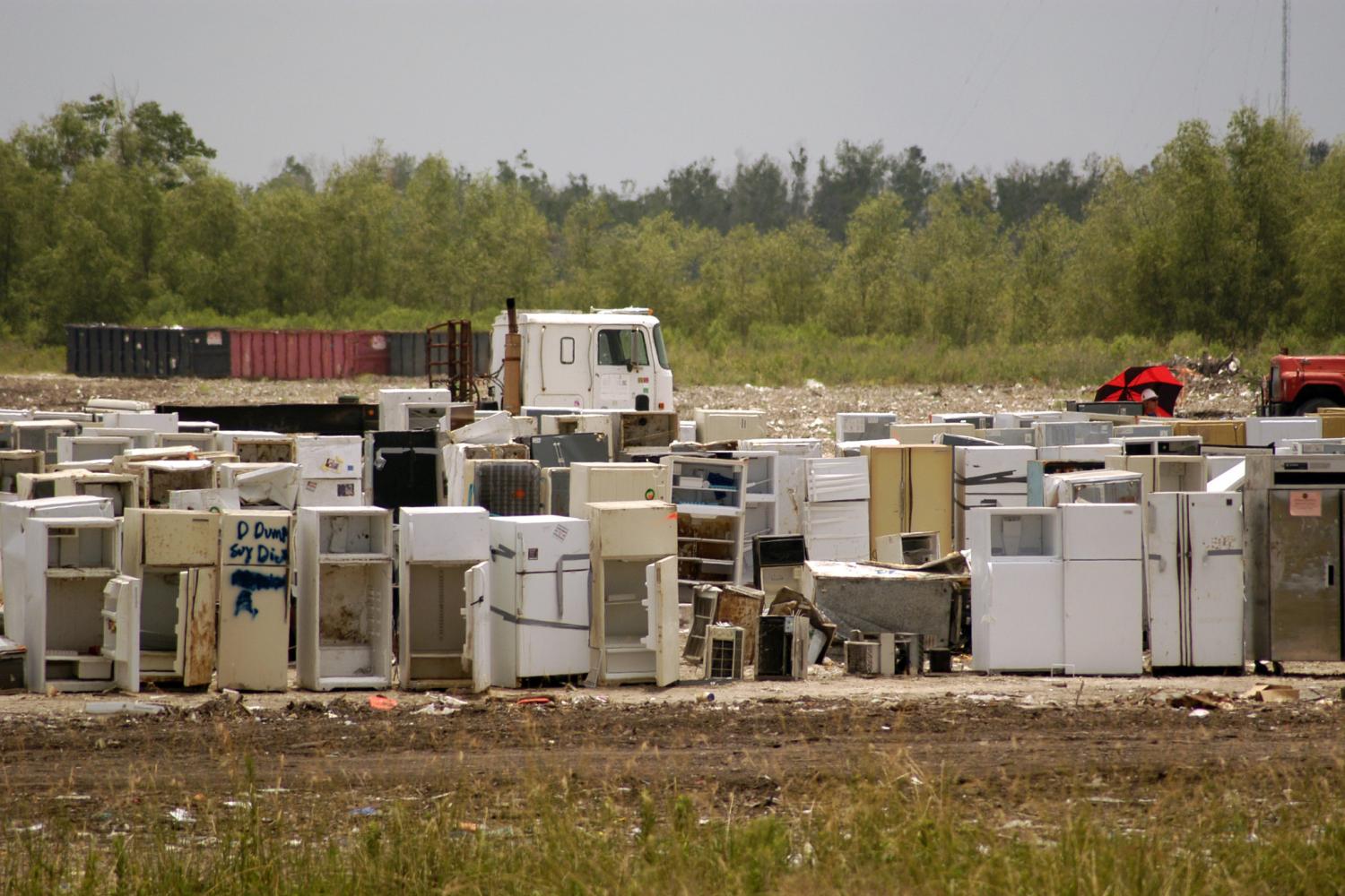 old refrigerators